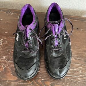 DEXTER THE 9 HT BLACK/PURPLE LIMITED EDITION BOWLING SHOES. MENS SIZE 8